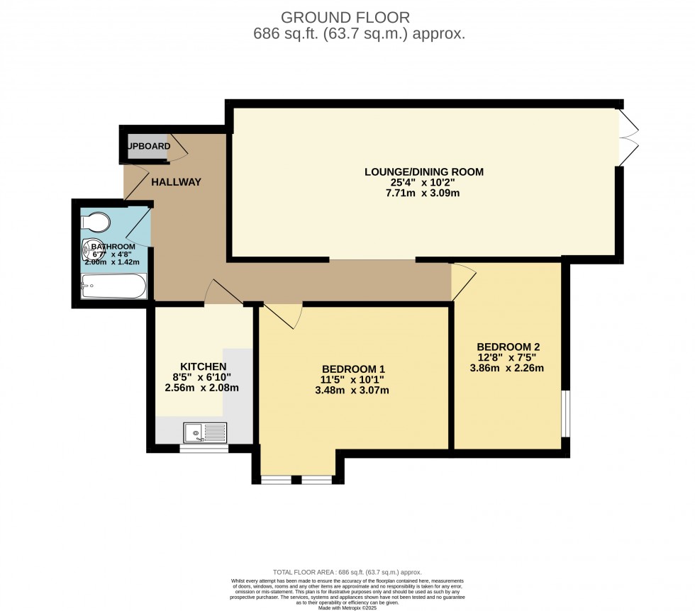 Floorplan for Heaton Mersey, Stockport