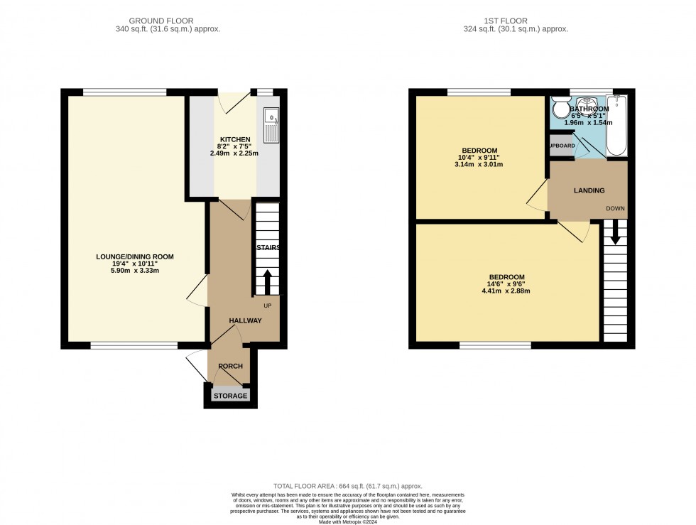 Floorplan for Cheadle, Stockport