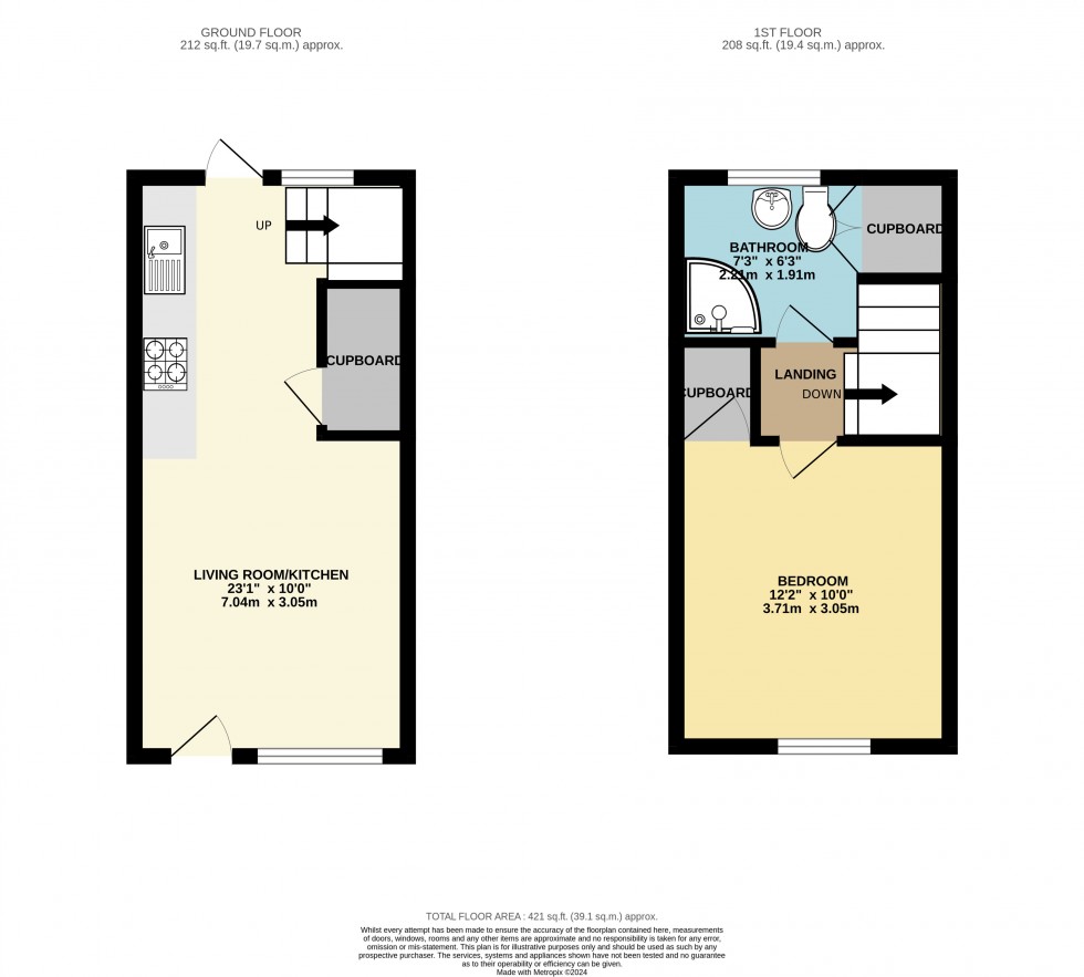 Floorplan for Cheadle Hulme, Cheadle, Greater Manchester