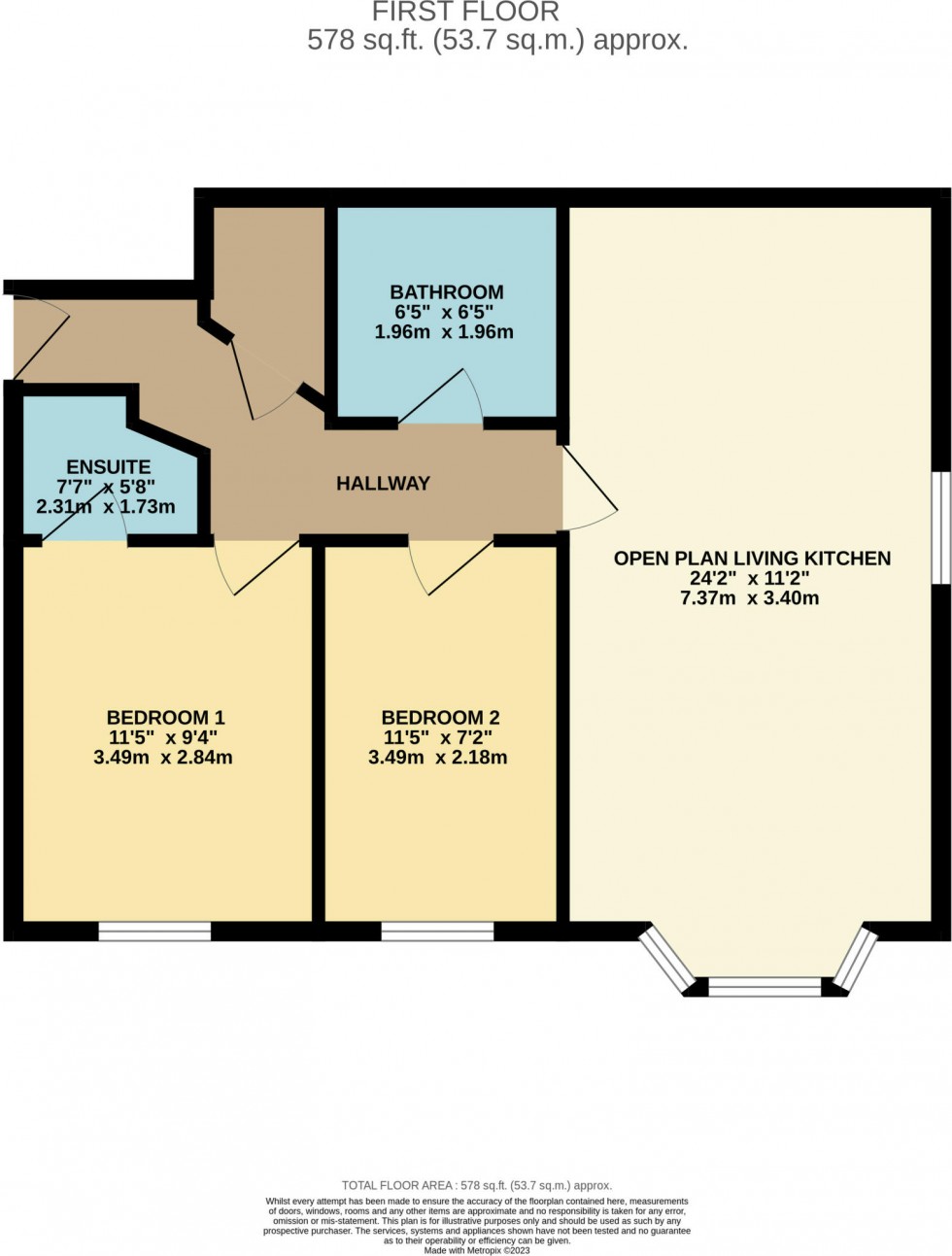 Floorplan for Hazel Grove, Stockport, Greater Manchester