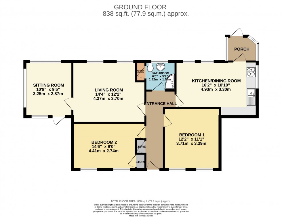 Floorplan for Cheadle Hulme, Stockport