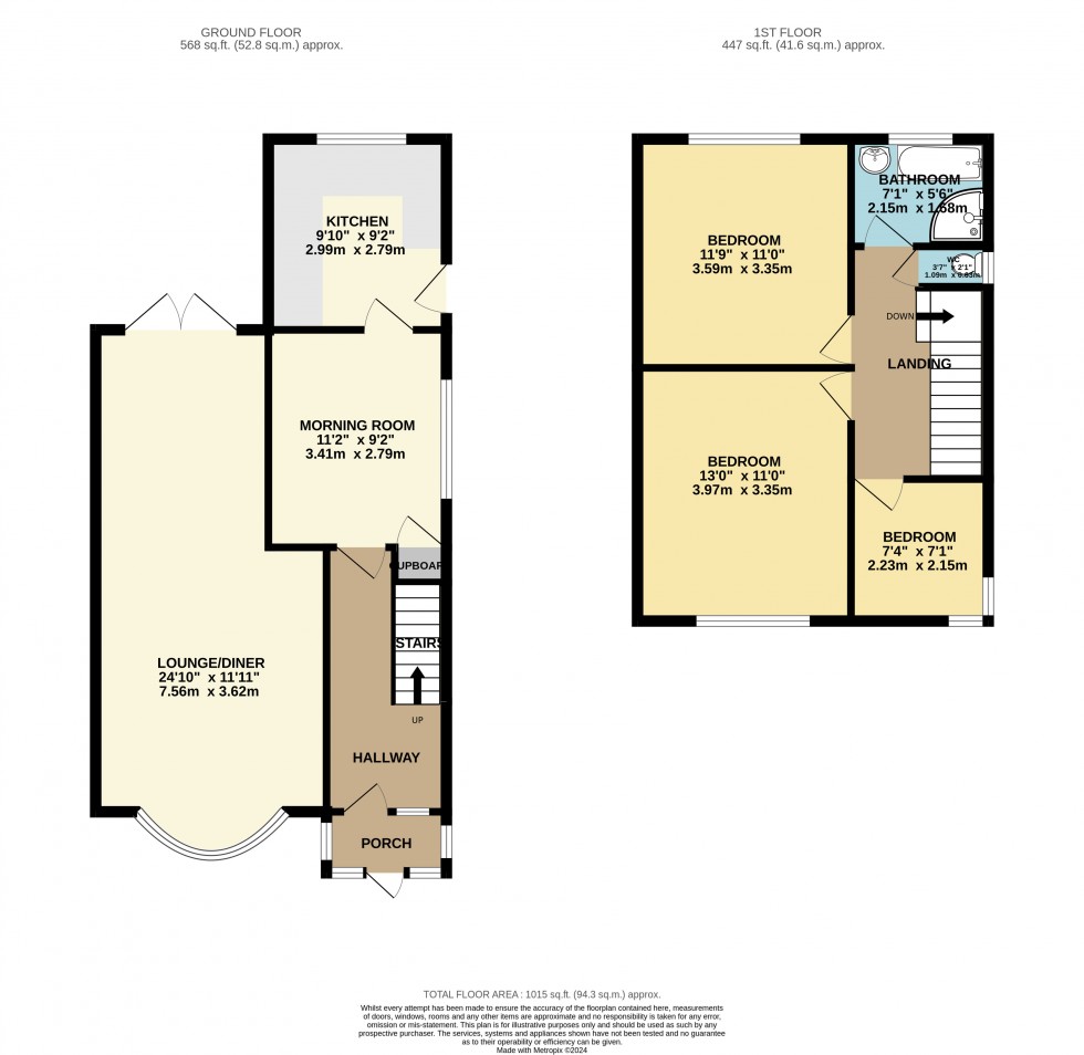 Floorplan for Gatley, Stockport