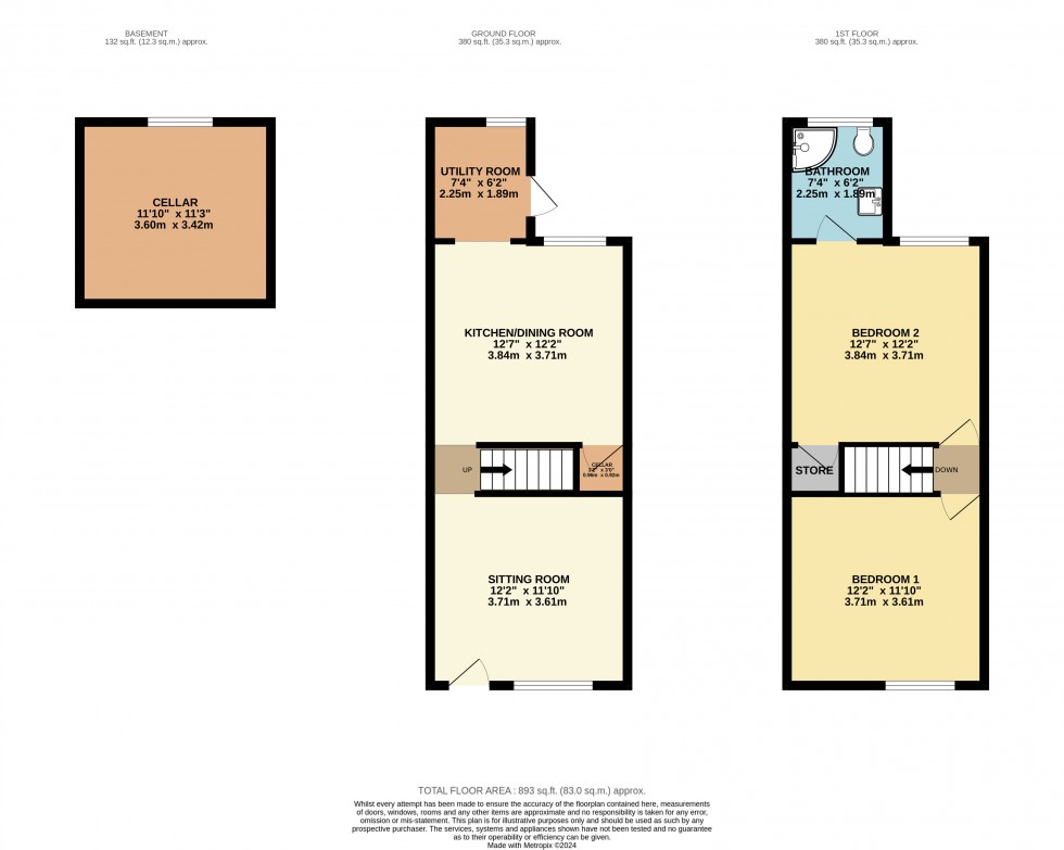 Floorplan for Stockport, Greater Manchester