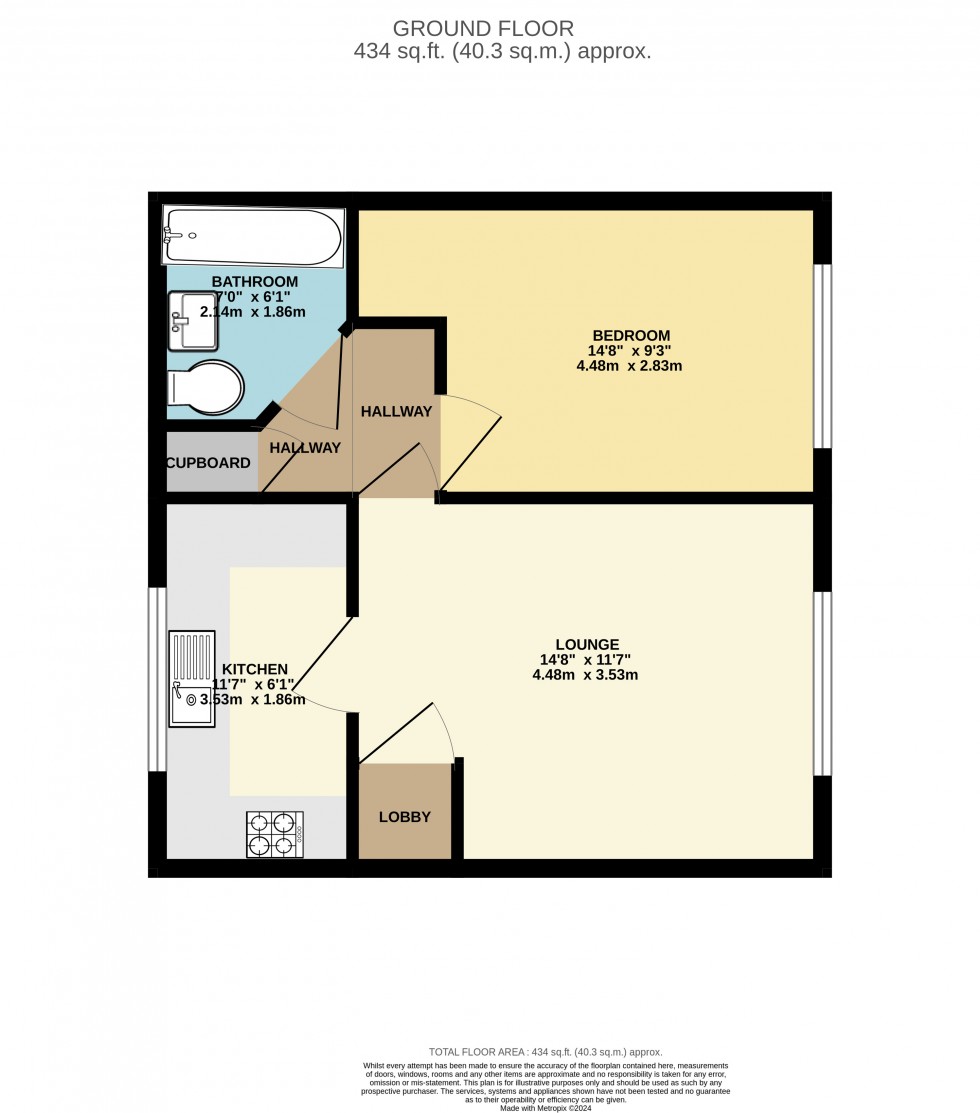 Floorplan for Cheadle Hulme, Stockport, Greater Manchester