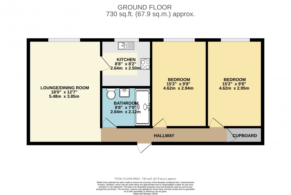 Floorplan for Cheadle Hulme, Stockport, Greater Manchester