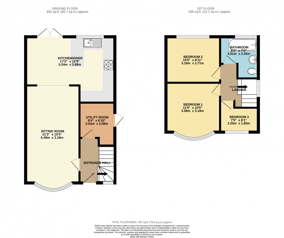 Floorplan for Cheadle, Greater Manchester