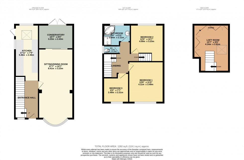 Floorplan for Cheadle Heath, Stockport