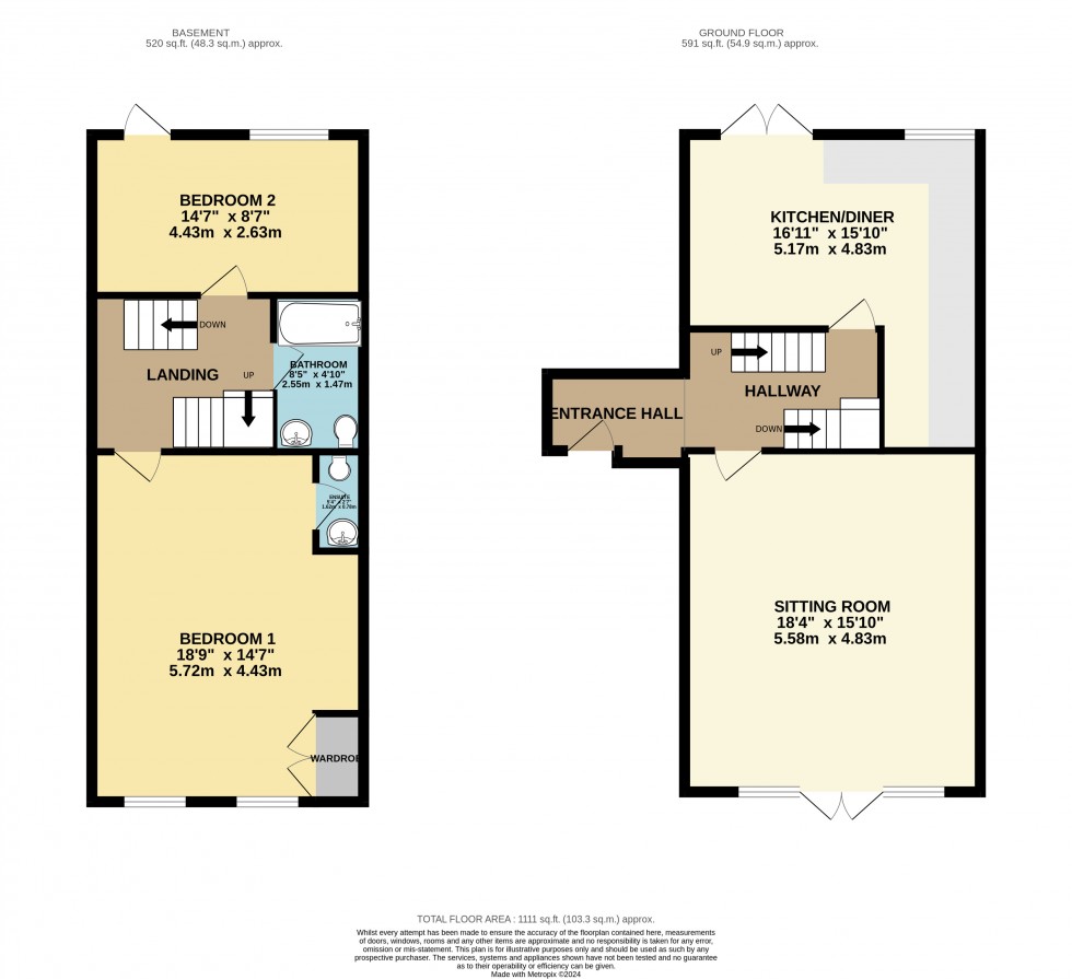 Floorplan for Manchester, Greater Manchester