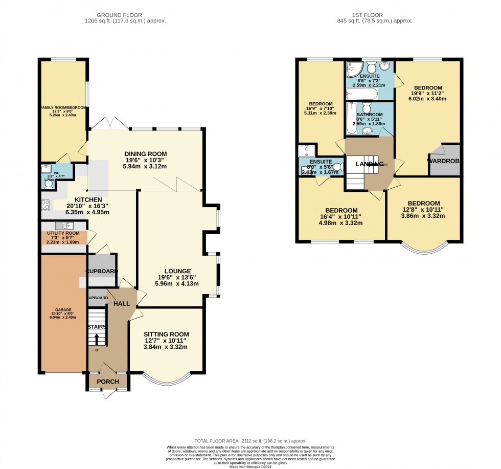 Floorplan for Heald Green, Cheadle, Greater Manchester