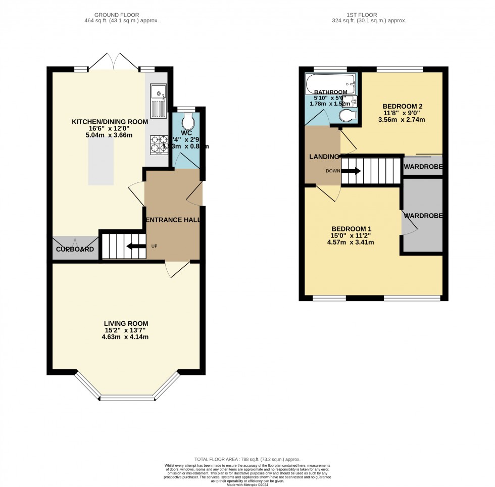 Floorplan for Heald Green, Cheadle, Stockport