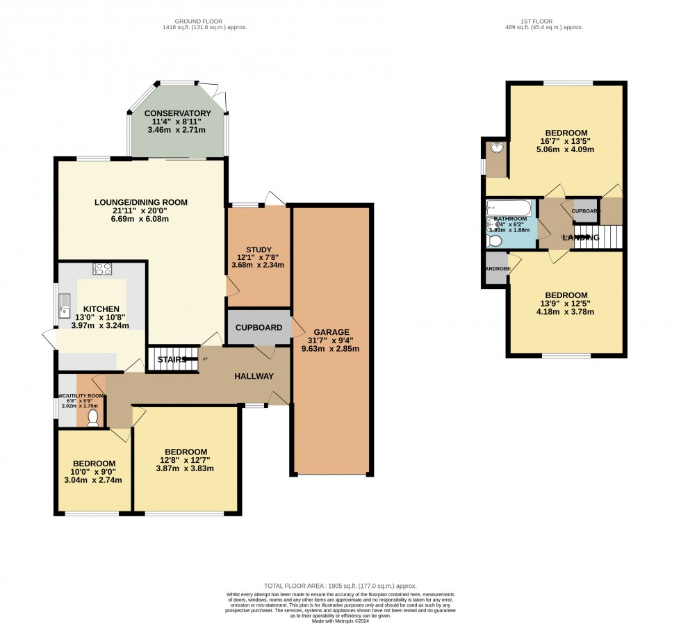 Floorplan for Gatley, Cheadle, Greater Manchester