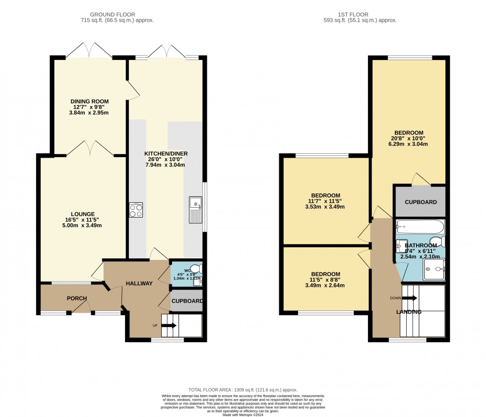 Floorplan for Heald Green, Cheadle, Greater Manchester