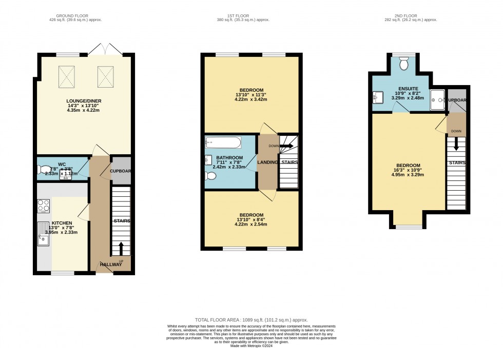 Floorplan for Offerton, Stockport