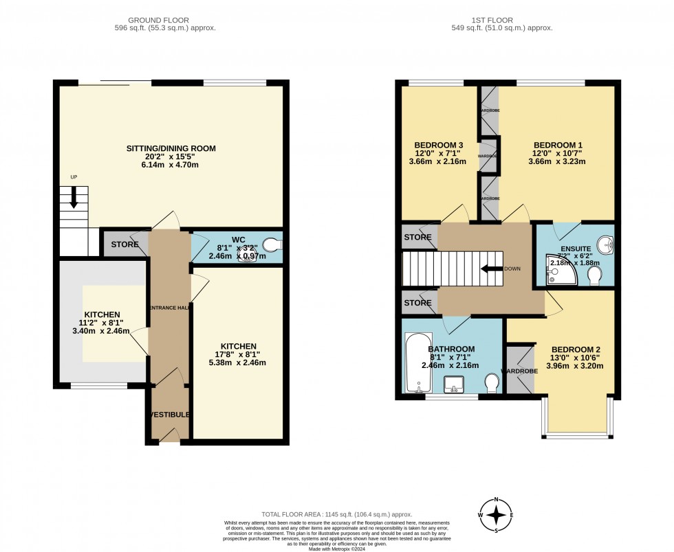 Floorplan for Heald Green, Cheadle, Greater Manchester