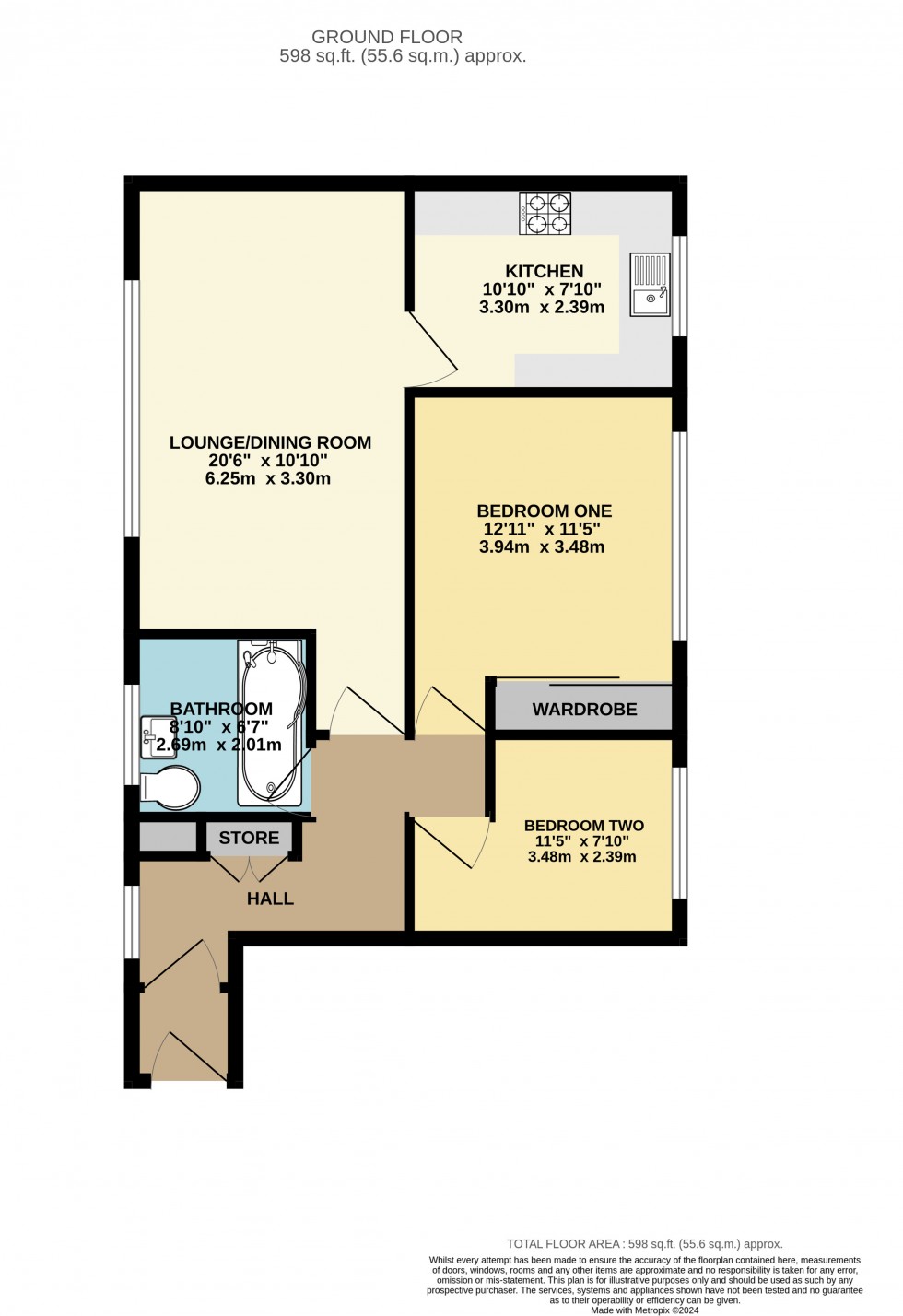 Floorplan for Stockport, Greater Manchester