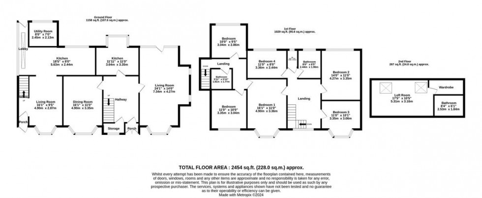 Floorplan for Gatley, Cheadle, Greater Manchester