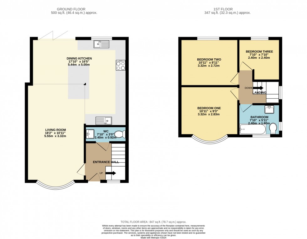 Floorplan for East Didsbury, Manchester