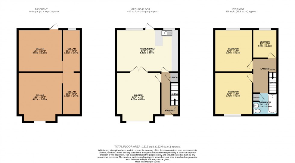 Floorplan for Cheadle Heath, Stockport