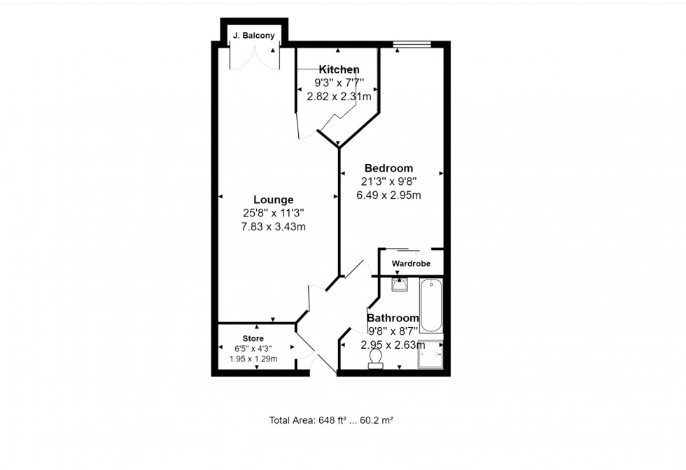 Floorplan for Cheadle Hulme, Cheadle, Greater Manchester