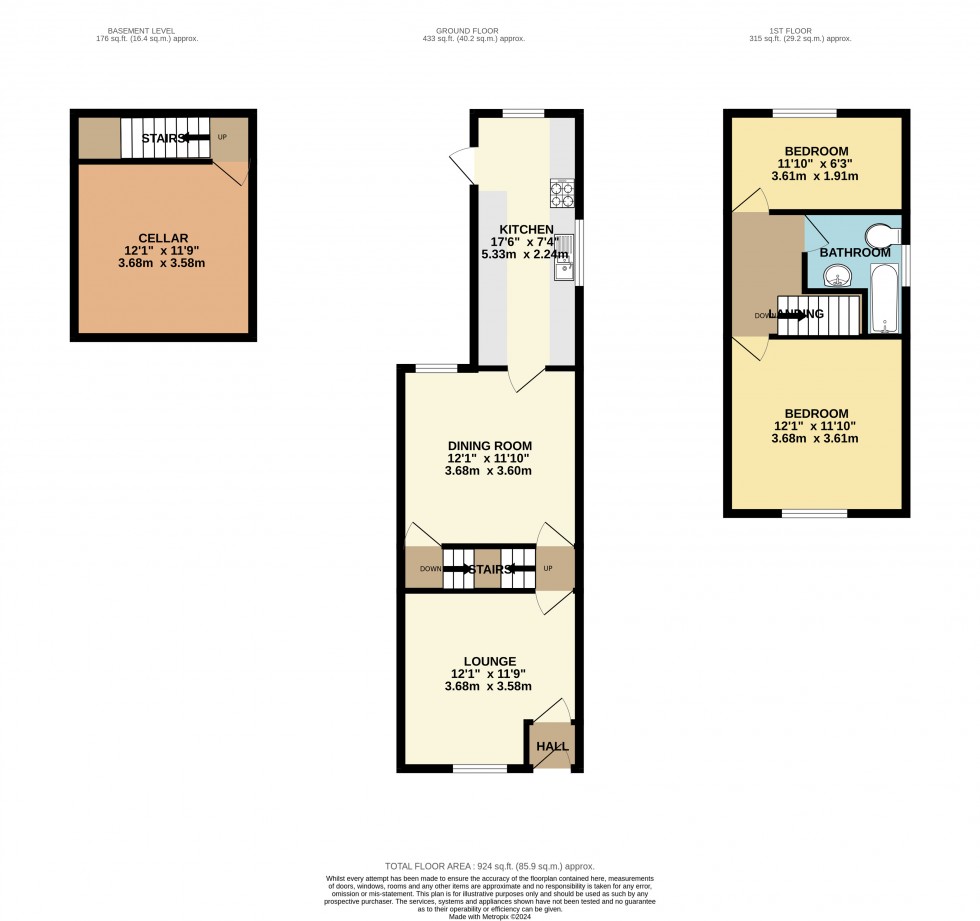 Floorplan for Cheadle, Stockport