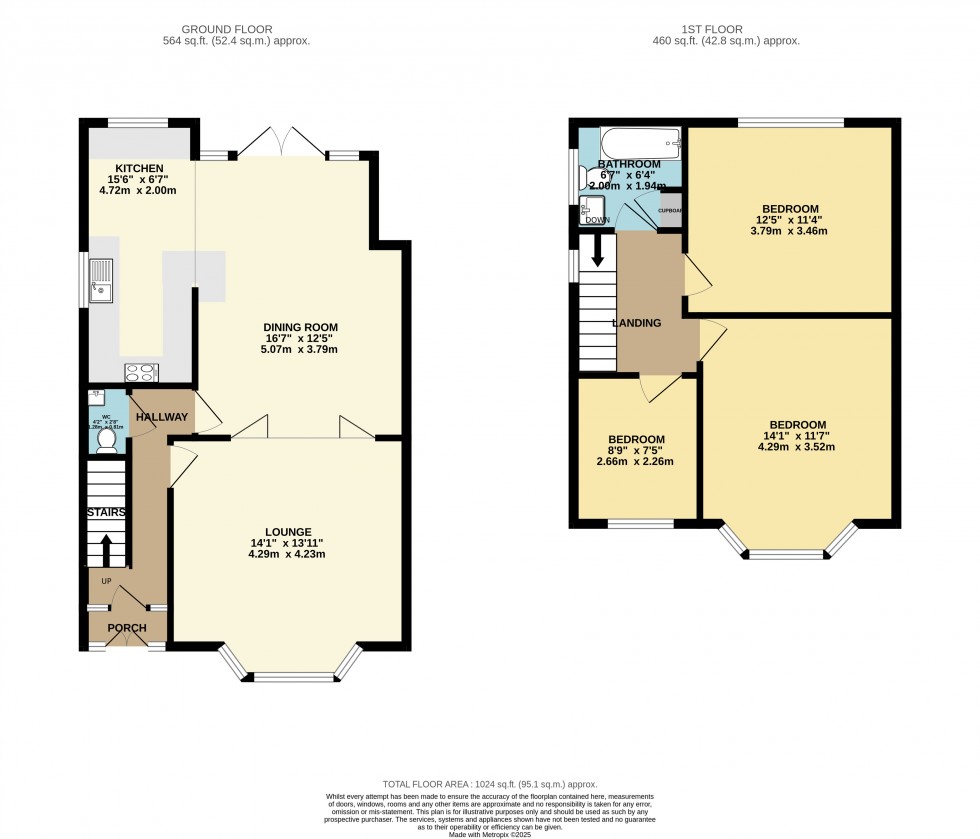 Floorplan for Gatley, Cheadle, Greater Manchester