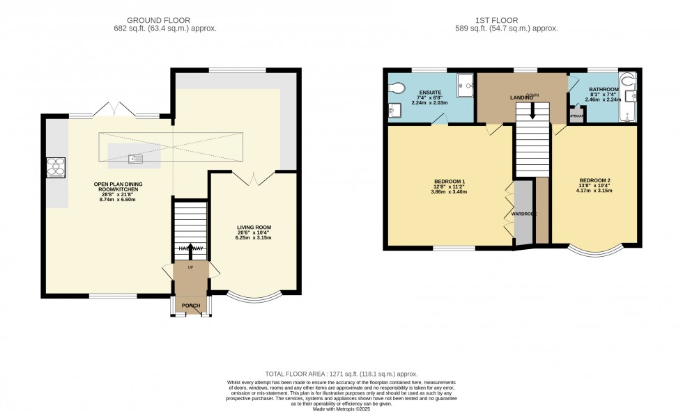 Floorplan for Stockport, Greater Manchester