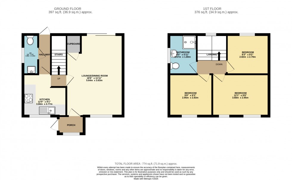 Floorplan for Cheadle, Greater Manchester